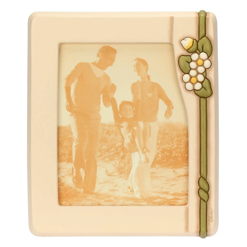 THUN - Maxi Photo Frame - Ceramic - Country Bloom Collection - 31.2X2.8X37.1 cm