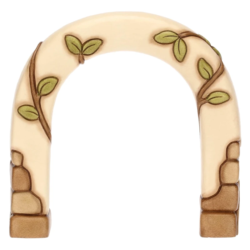 THUN - Nativity Bow - Ceramic - Classic Nativity Collection - 14.2 x 14. x 4.5 cm