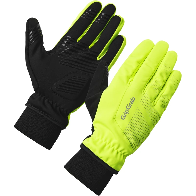 GripGrab RIDE 2 Windproof Winter Cycling Gloves Thermal Full Finger Padded Fleece Lined Cold Weather Warm Bicycle Glove