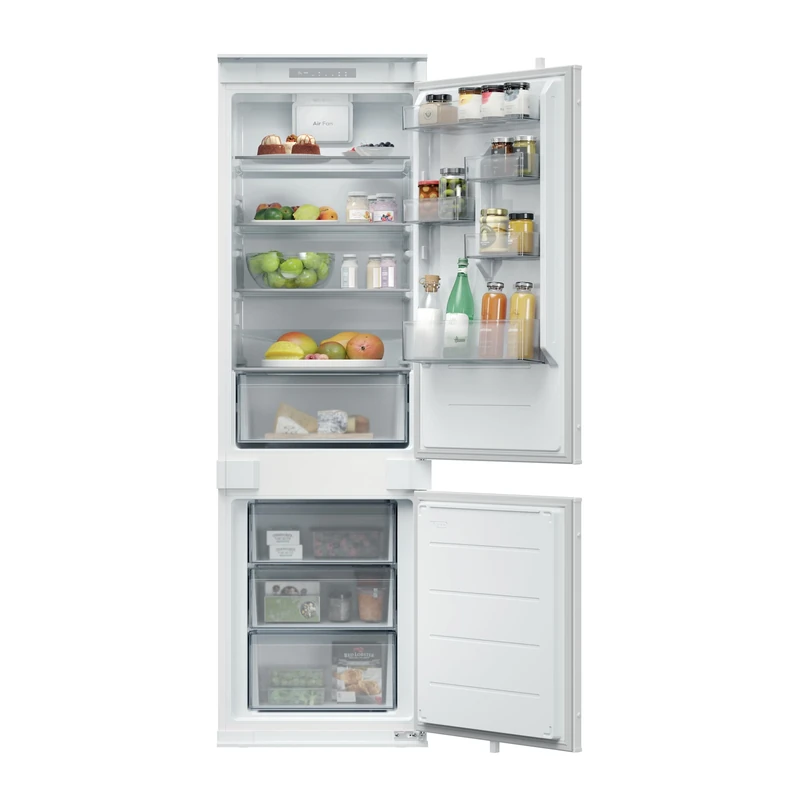 Hoover H-Fridge 400 Integrated Fridge Freezer, E Rated, Low Frost, hOn App Connectivity, 268L Total Capacity, White, 54x55x177 cm - HONBQL3518EVK-UK