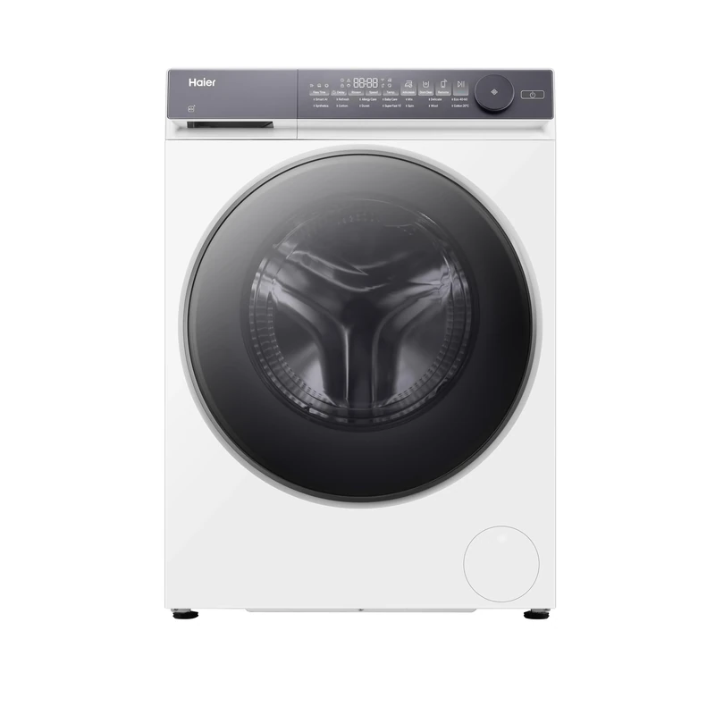 Haier X Series 7 Washing Machine, 10kg, 1400 rpm, A-30 percent Energy Class, Direct Motion Motor, Long Lasting Performance, 14 Programmes, White, 58x60x85 cm -HW100-B14367U-UK