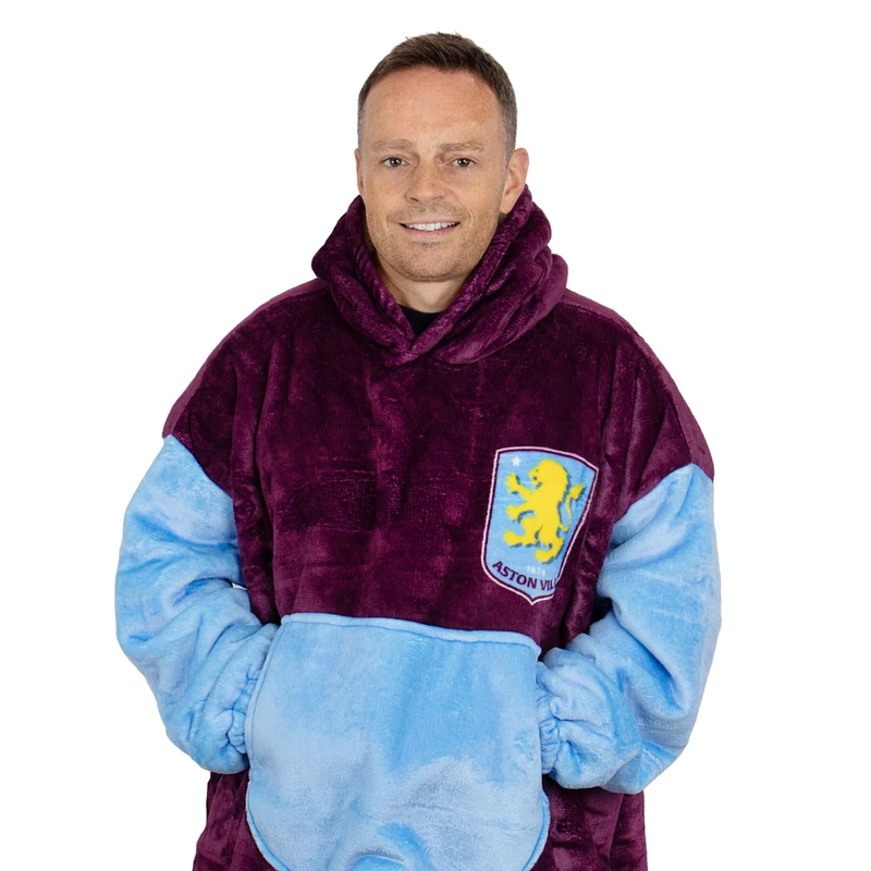 The Gift Scholars Villa Officially Licensed Oversized Sherpa Fleece Hoodie – Ultra-Soft, Cozy Wearable for Adult Fans - Image 1