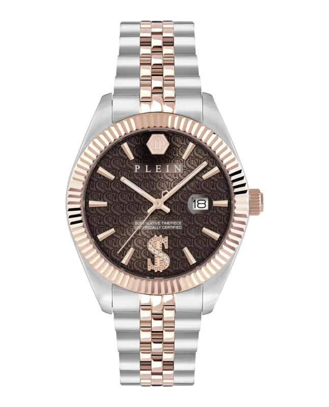 Philipp Plein Men's Analogue Quartz Watch Date Superlative