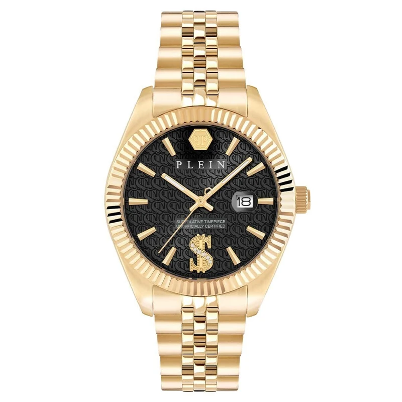 Philipp Plein Men's Analogue Quartz Watch Date Superlative