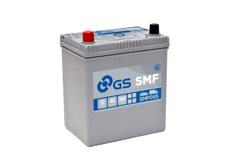 GS SMF055 12V 40Ah 360 CCA Maintenance Free Car, Truck & Van Battery