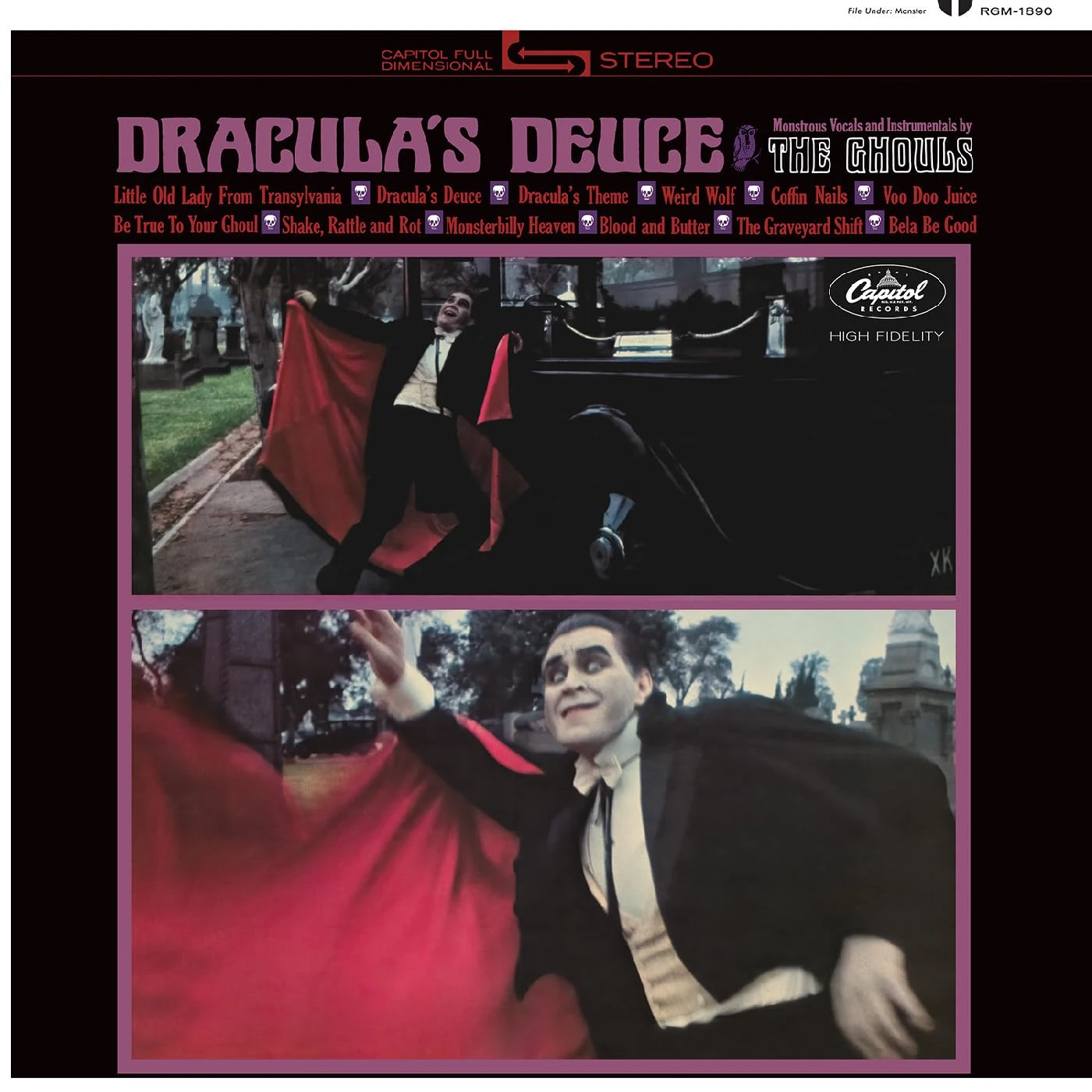 Dracula's Deuce (Orange 'Pumpkin Burnout' Smoke Vinyl) [VINYL]