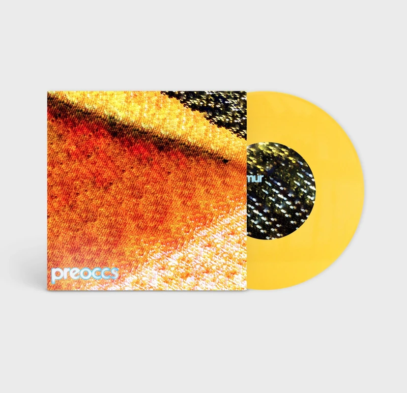 Preoccupations Mur/Ponr Yellow Vinyl - Born Losers Records - Image 1