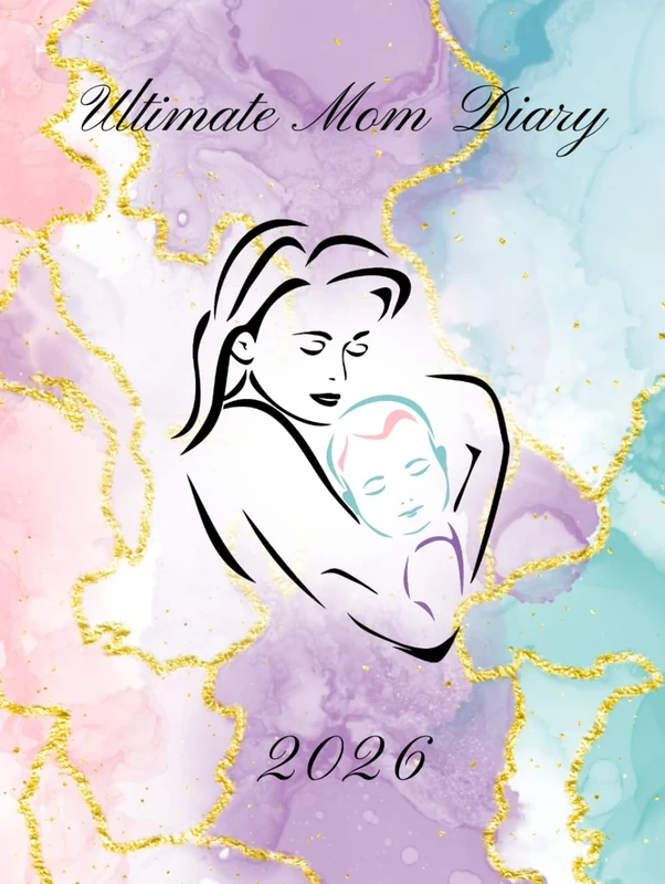 Ultimate Mom Diary 2026: 517 Pages to Put all Your Planning in One Place - RAINBOW