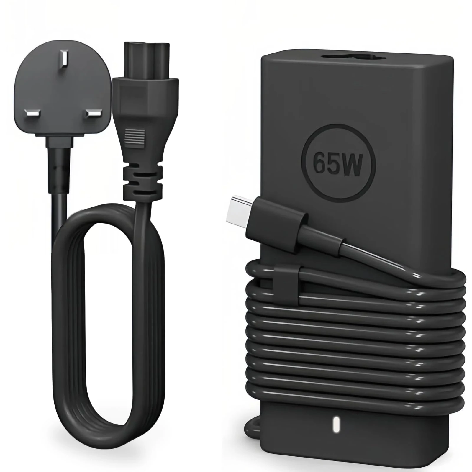SCOVEE 65W USB C Laptop Charger,Compatible Dell Laptop Charger USB C with Dell Latitude 5440 3540 7440,Inspiron 14 16 7620 2in1 Chromebook 3100 XPS 13 LA65NM190 Type C Adapter Power Cord
