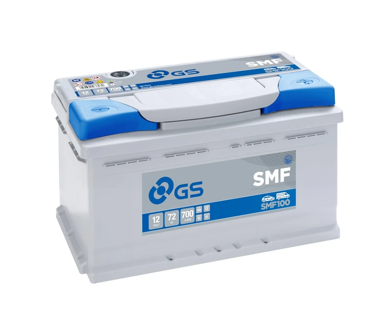 GS SMF100 12V 72Ah 700 CCA Maintenance Free Car, Truck & Van Battery