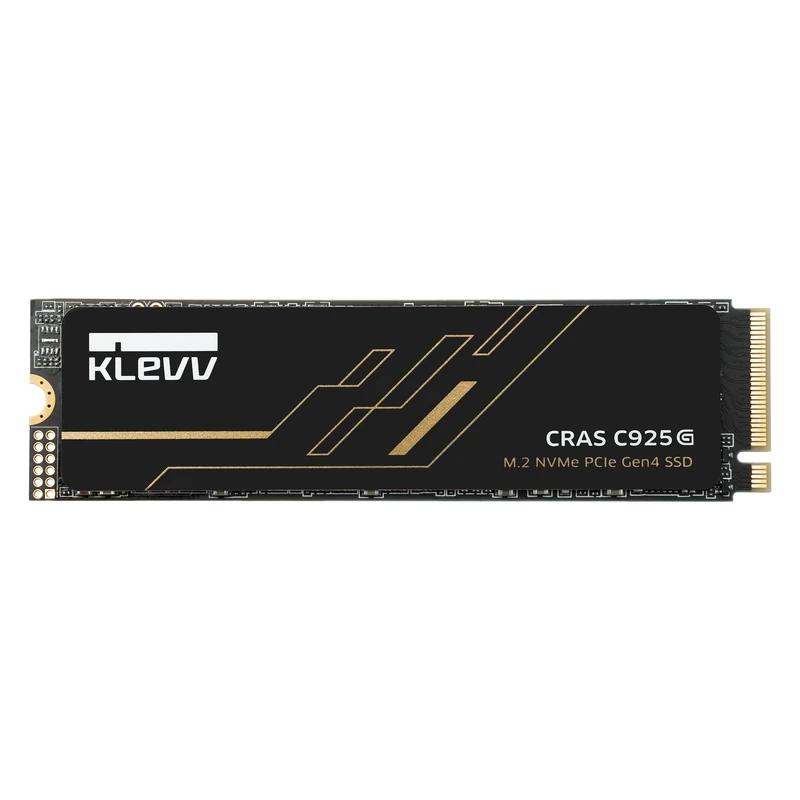 KLEVV CRAS C925G SSD 2TB, M.2 NVMe 2280, PCIe Gen4x4 Internal Solid state Drive with Heatsink, 7400MB/s Read & 6300MB/s Write, High-Performance Storage For Laptop,desktop and PS5