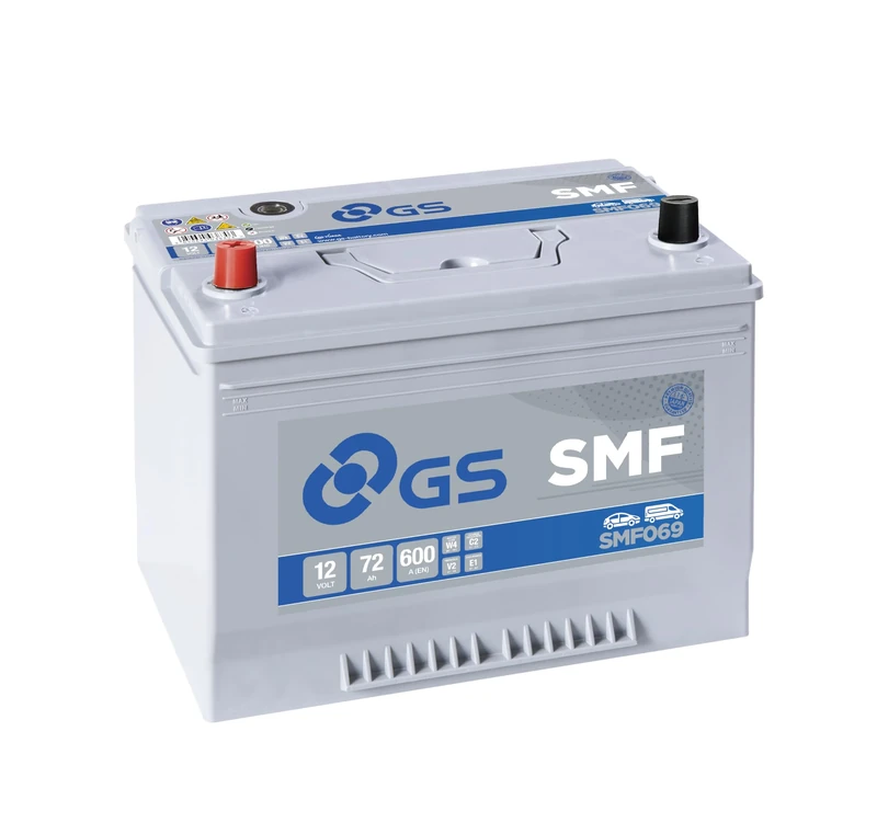 GS SMF069 12V 72Ah 600 CCA Maintenance Free Car, Truck & Van Battery