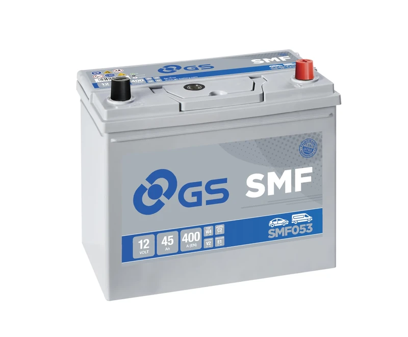 GS SMF053 12V 45Ah 400 CCA Maintenance Free Car, Truck & Van Battery