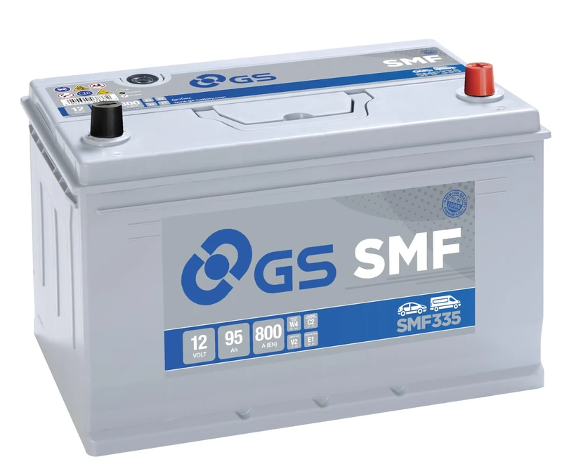 GS SMF335 12V 95Ah 800 CCA Maintenance Free Car, Truck & Van Battery