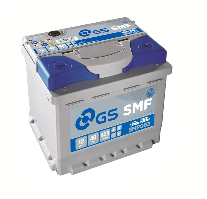 GS SMF063 12V 46Ah 425 CCA Maintenance Free Car, Truck & Van Battery
