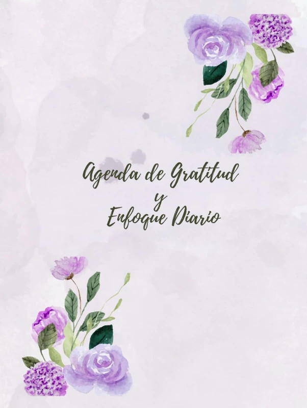 Agenda de Gratitud y Enfoque Diario
