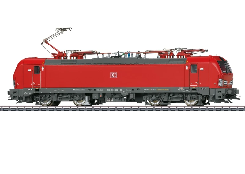 Märklin Electric Locomotive Series 193 Gauge H0 - Digital MFX+, LED Light, High Beam Headlights, Epoch VI, High Performance Drive - Premium H0 Model for Collectors & Technology Fans Item 39329