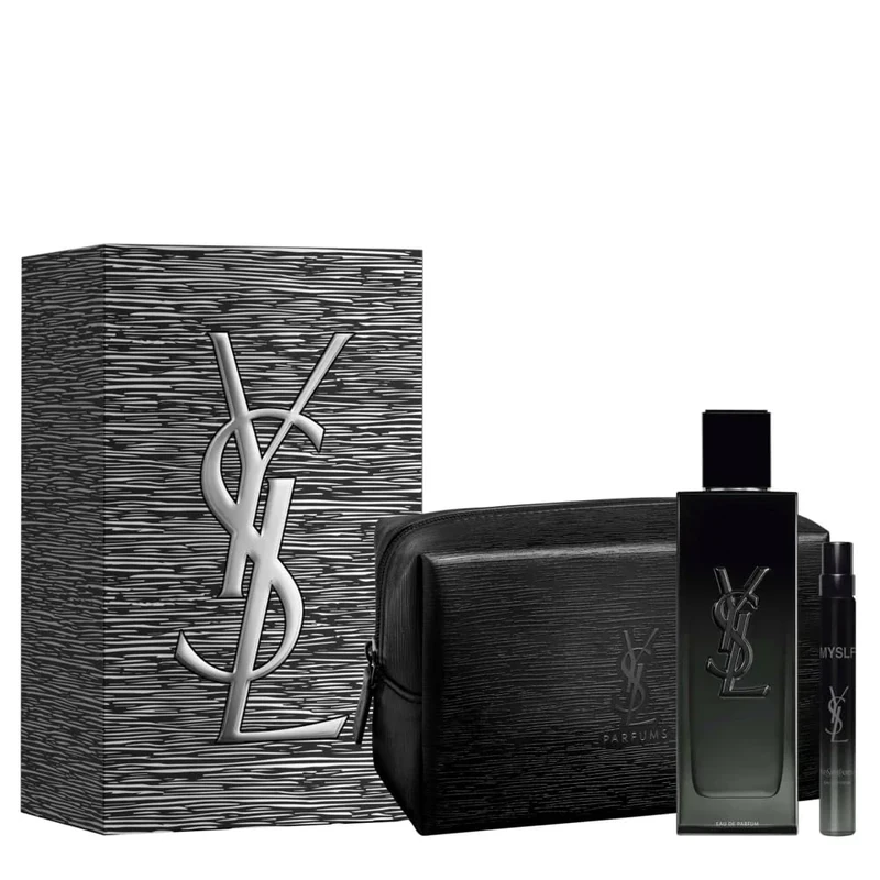 YVES SAINT LAURENT MYSLF Set (Eau de Parfum 100ml + Eau de Parfum Travel Spray 10ml + Pouch)