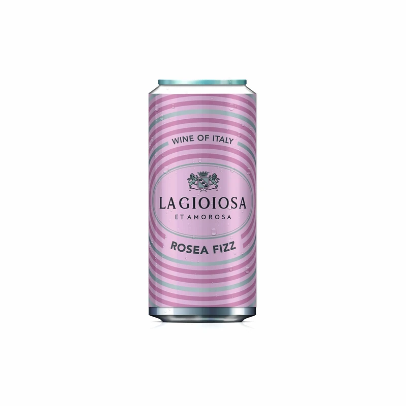 La Gioiosa Rosea Fizz Sparkling Wine, 200ml, Pack of 12