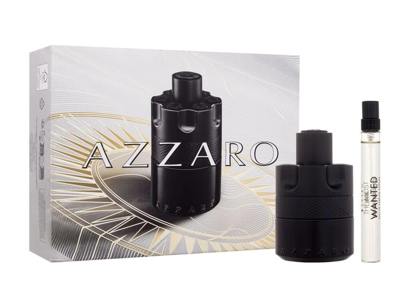 AZZARO The Most Wanted Intense Set (Eau de Parfum 50ml + Eau de Parfum Travel Size 10ml)