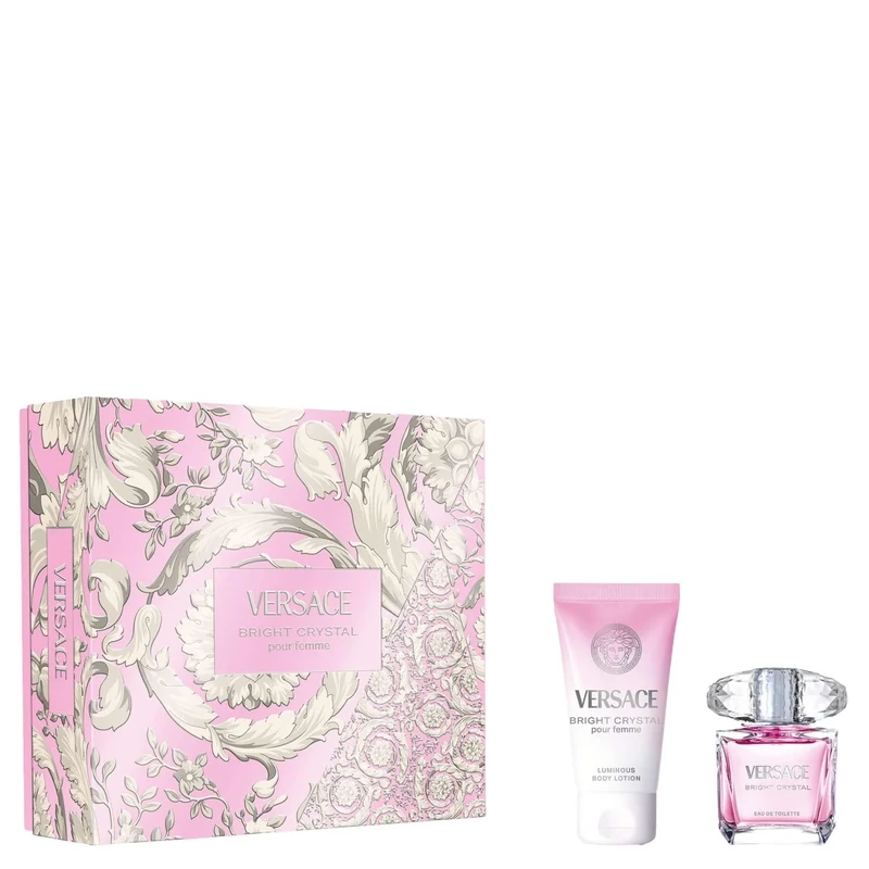 VERSACE Bright Crystal Set (Eau de Toilette 30ml + Body Lotion 50ml)