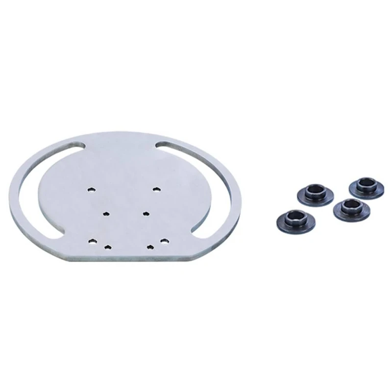 HEUER Adapter Kit Type 4 - for Welding Table Adapter Plate (System 16, Dimensions 4.9 x 4.9 x 1.7 cm, Weight 0.6 kg, Black Steel) 197204