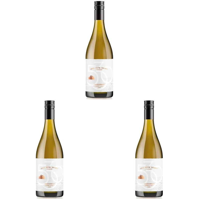 Shed 530 Chardonnay, Hawkes Bay, New Zealand, 13% ABV, 2020 Vintage (Pack of 3)