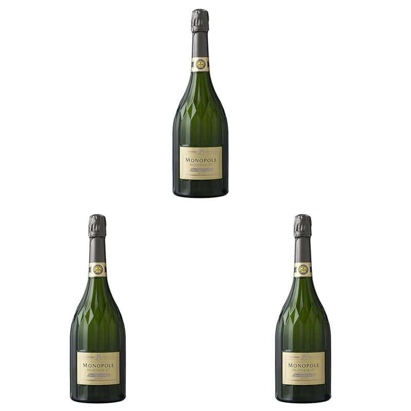 Heidsieck Monopole Imperatrice Champagne, 750 ml (Pack of 3)