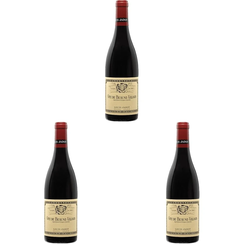 Louis Jadot Cote de Beaune Villages Pinot Noir France Red Wine 75cl (Pack of 3) - Image 1