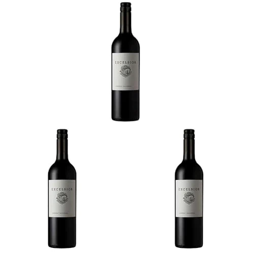 Excelsior Merlot Wine 75 cl (Pack of 3)