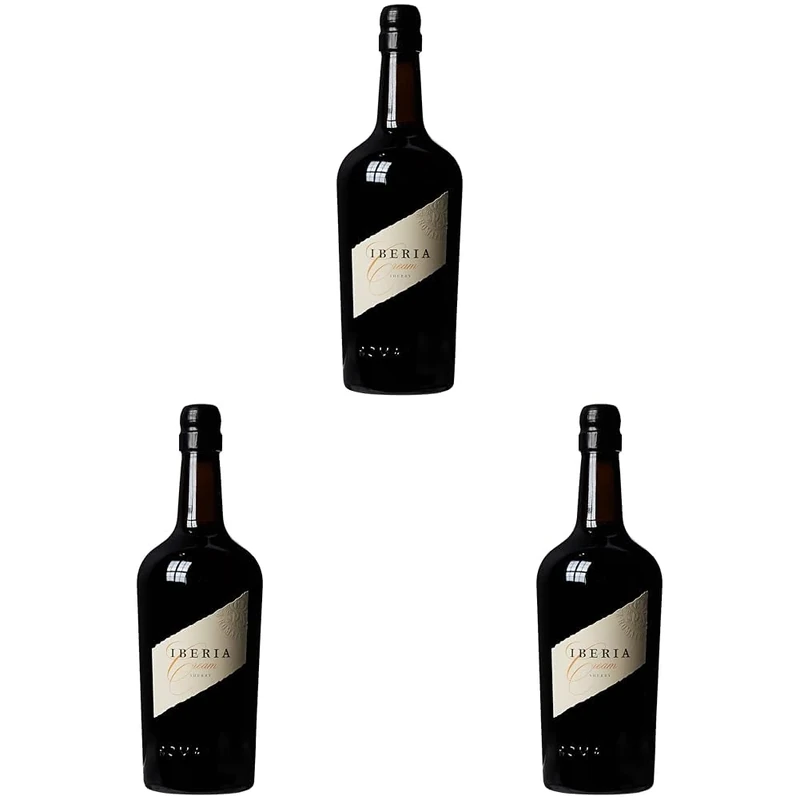 Sanchez Romate Cream Iberia Sherry 75 cl (Pack of 3)