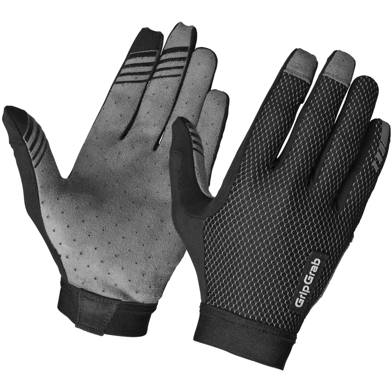 GripGrab Vertical 2 InsideGrip Full Finger Summer Cycling Gloves Unpadded MTB Mountainbike Downhill Enduro Race Glove