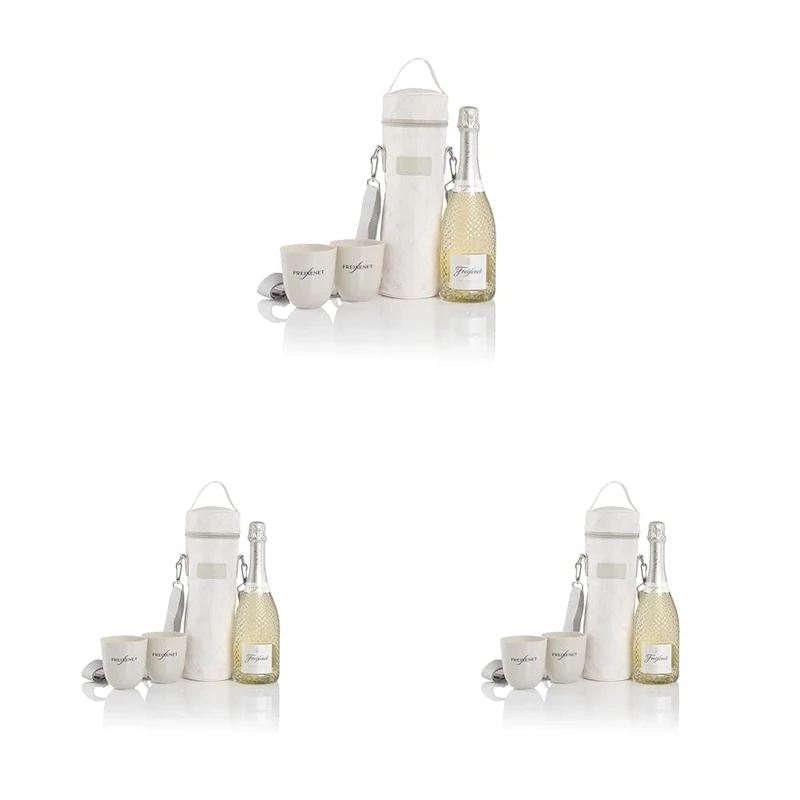 Freixenet Prosecco D.O.C. Cool Bag 75cl, Perfect Wine Gift (Pack of 3)