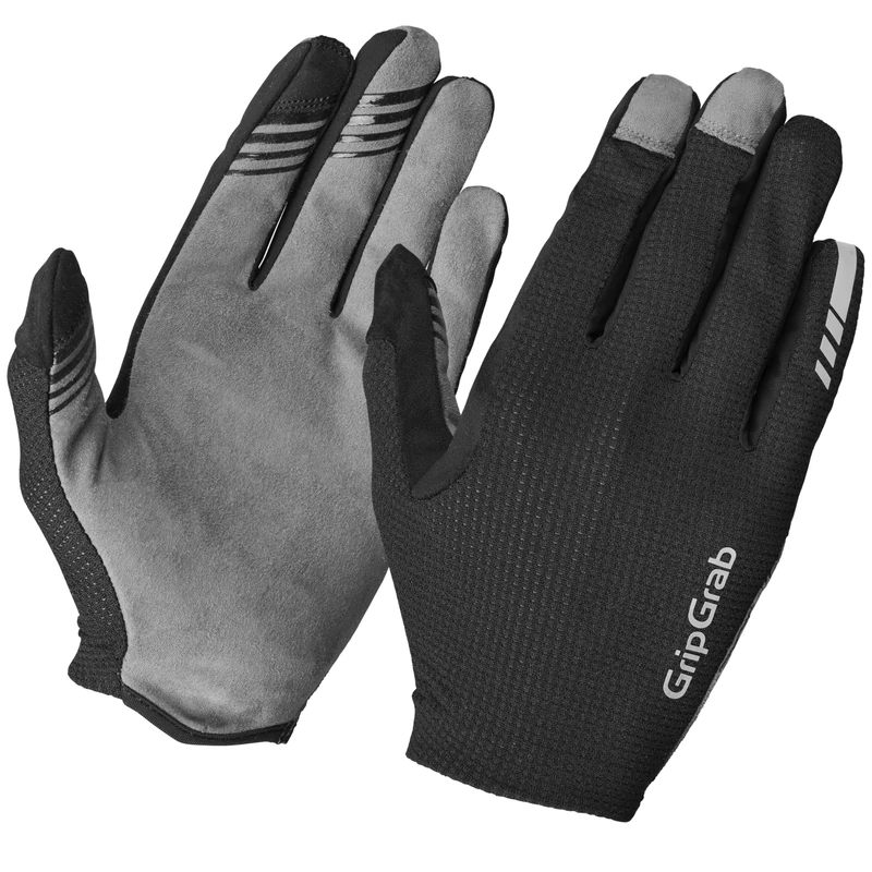 GripGrab PACR InsideGrip Full Finger Summer Cycling Gloves Unpadded Long Finger Aero MTB Gravel Bike Race Glove