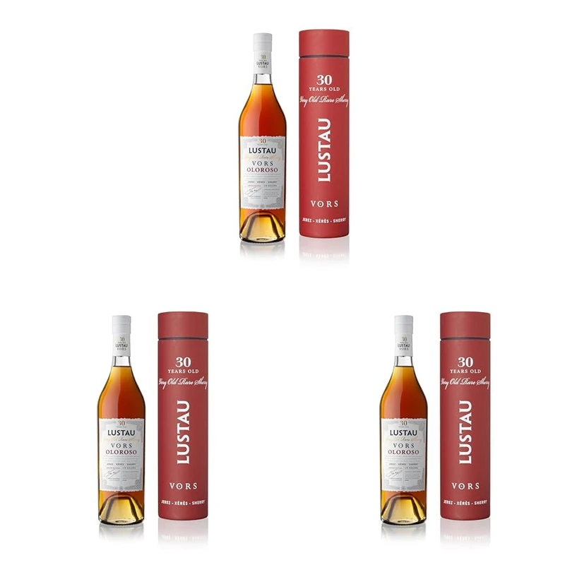 Lustau VORS Palo Cortado 30-Year-Old Dry Sherry - 50cl (Pack of 3)
