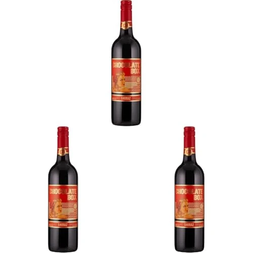 Rocland Estate Chocolate Box Dark Chocolate Shiraz Red Wine 75 cl (Pack of 3)