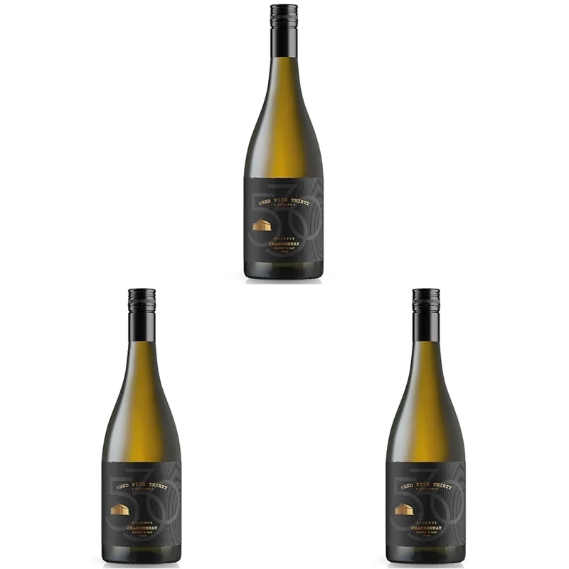 Shed 530, Reserve Chardonnay, Hawkes Bay, New Zealand, 14% ABV, 2020 Vintage (Pack of 3)