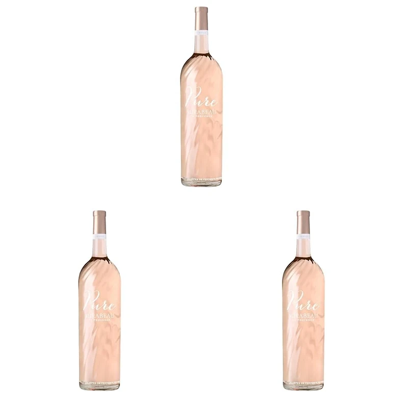 Mirabeau Pure Cotes de Provence Rose 150cl I Award-winning Premium Provence Rose Wine I 13% ABV I B Corp Certified (Pack of 3)