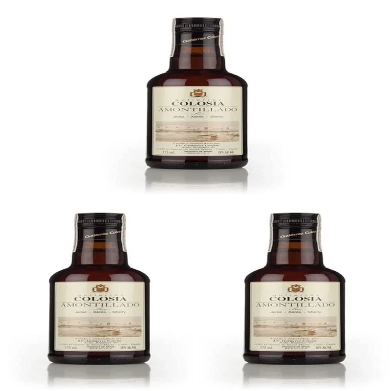Gutierrez Colosia Colosia Amontillado Sherry, 37.5 cl (Pack of 3)
