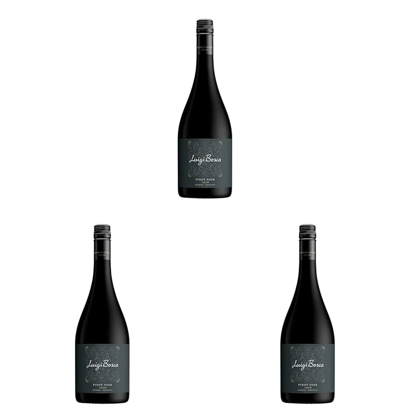 Luigi Bosca, Pinot Noir, Argentina, Mendoza, Light and juicy red wine - 75cl (Pack of 3)