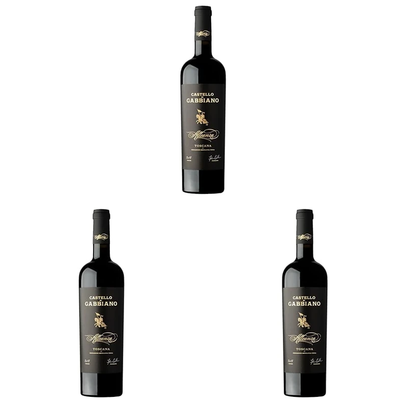 Castello Di Gabbiano Alleanza Toscana IGT Italian Red Wine 75cl (Pack of 3)