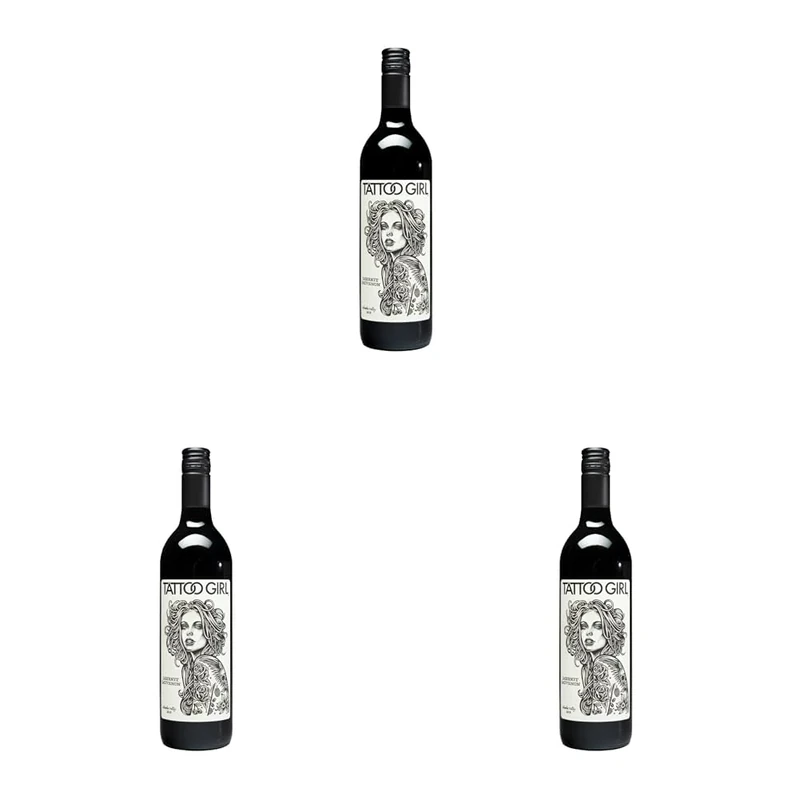 Tattoo Girl Cabernet Sauvignon, 750 ml (Pack of 3)
