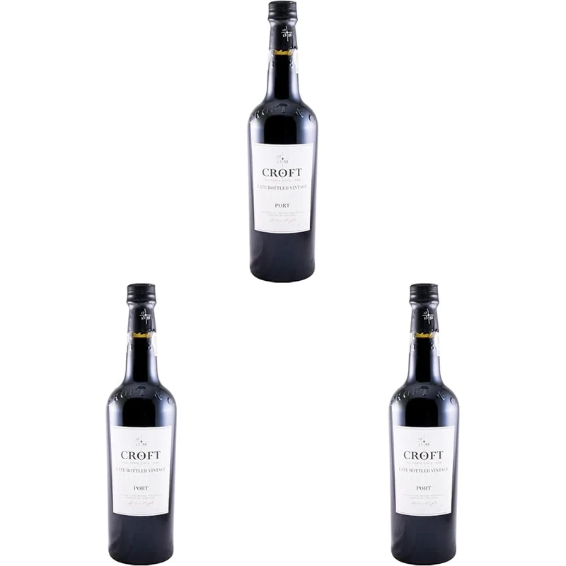 Croft Port LBV Wine | 75 cl (Pack of 3)