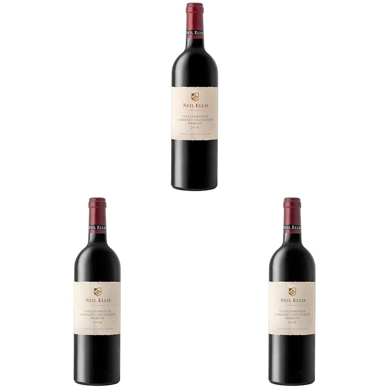 Neil Ellis Stellenbosch Cabernet Merlot 2018 (Pack of 3)