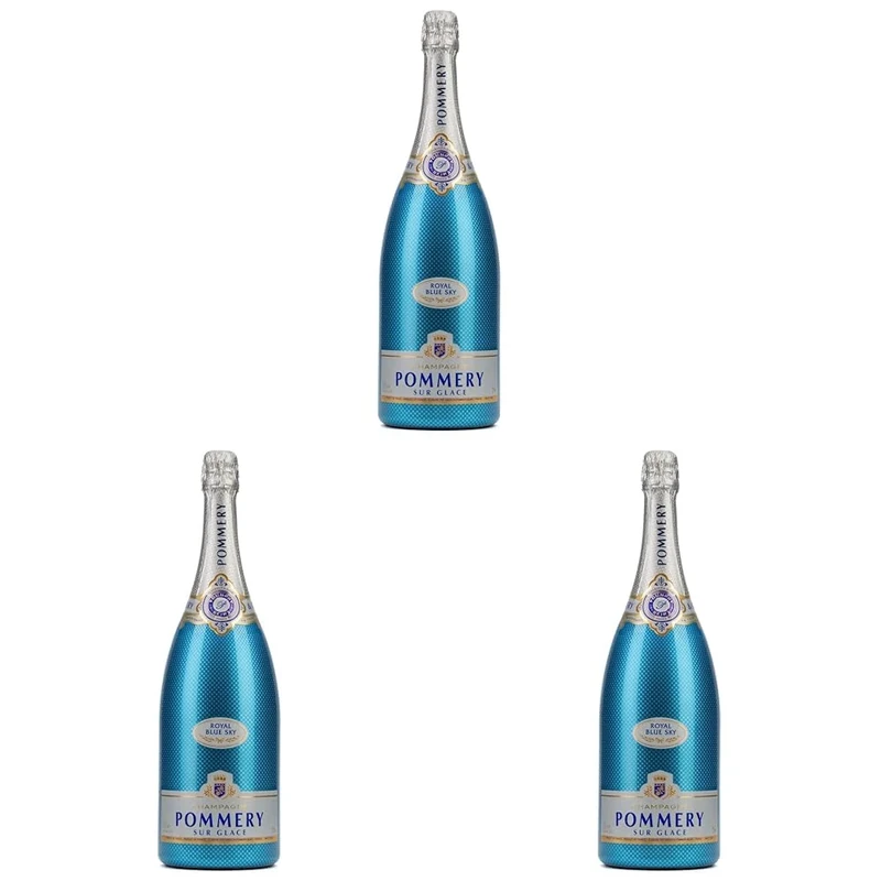 Pommery Royal Blue Sky Magnum (Pack of 3)