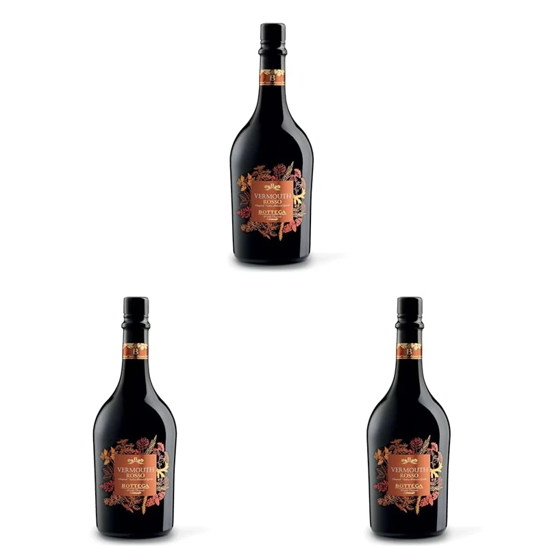 Bottega Red Vermouth - 750 ml (Pack of 3)