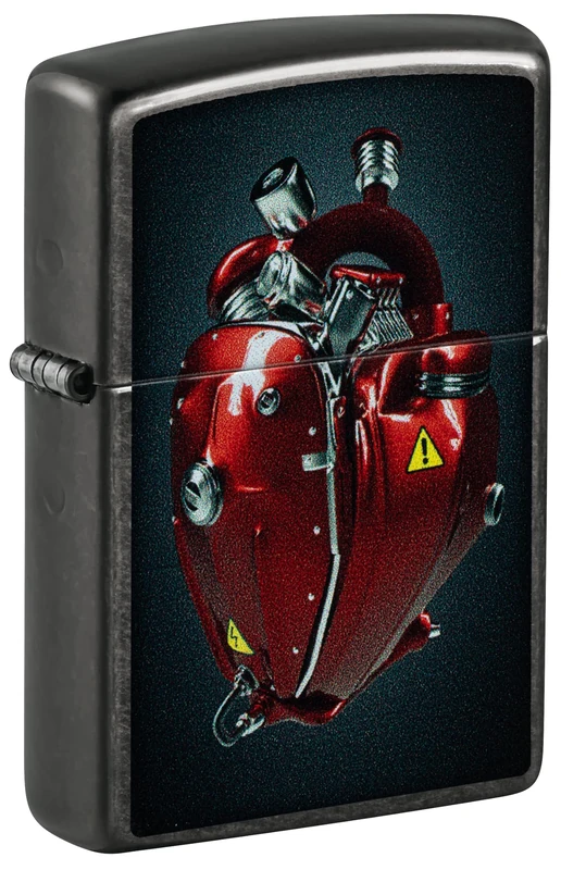 Zippo Lighter, Metal, Gray Dusk, One Size - Image 1