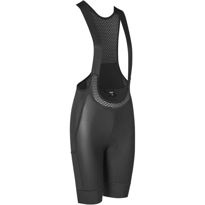 GripGrab EXPLR Cargo Bib Shorts Women's Cycling Bib Shorts with Pockets Road Mountain Gravel Bike Padded Summer Cycle Black - Image 1