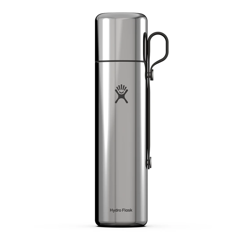 Hydro Flask – Insulated Hot Flask and Cup 1,022 ml (36 oz) – Leakproof, All-in-One Design – Keeps Drinks Hot 30 Hrs & Cold 30 Hrs – Stainless