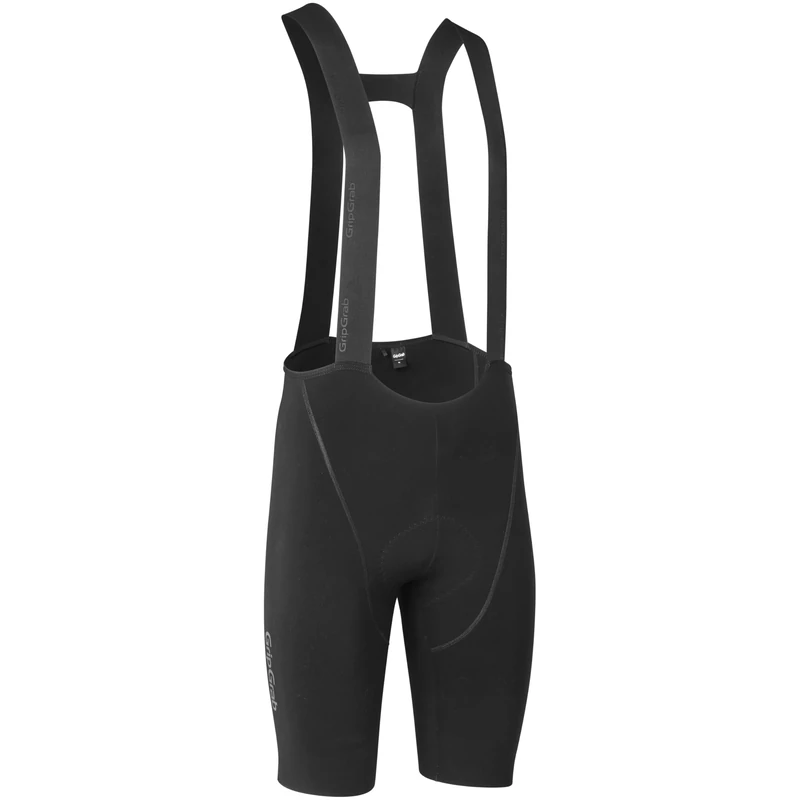 GripGrab Grinta Cycling Bib Shorts Men's Summer Road MTB Gravel Bike Bib Shorts Padded for Men Tight Compression Fit Black - Image 1